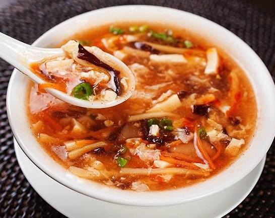 Szechuan Style Hot and Sour Soup (for 2) 四川酸辣湯
